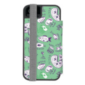 Muster mit Nahrung Incipio iPhone Geldbeutel-Hülle (Folio Rückseite)