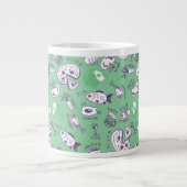 Muster mit Nahrung Jumbo-Tasse (Vorderseite)