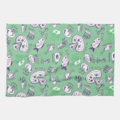 Muster mit Nahrung Küchentuch (Horizontal)