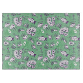 Muster mit Nahrung Schneidebrett (Vorderseite)