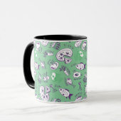 Muster mit Nahrung Tasse (Vorderseite Links)