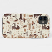 Muster mit niedlichen Hunden Case-Mate iPhone Hülle (Rückseite (Horizontal))