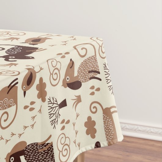 Muster mit niedlichen Hunden Tischdecke (Beispiel)