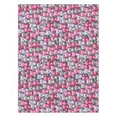 Muster mit niedlichen kawaii Gekritzelkatzen 2 Tischdecke (Vorderseite)