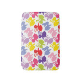 Muster mit Ostern-Kaninchen Badematte (Vorderseite Vertikal)