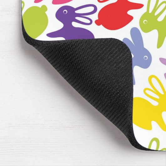 Muster mit Ostern-Kaninchen Mousepad (Ecke)
