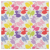 Muster mit Ostern-Kaninchen Stoff (Muster)