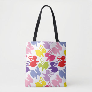 Muster mit Ostern-Kaninchen Tasche