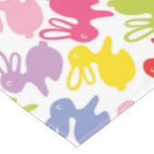 Muster mit Ostern-Kaninchen Tischdecke (Schrägansicht)