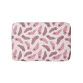 Muster mit Pfauenfedern Badematte (Vorderseite)