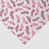 Muster mit Pfauenfedern Seidenpapier (Ausschnitt)