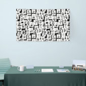 Muster mit Porträts der beststen Komponisten Banner (Messeveranstaltung)