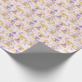 Muster mit Prinzessin Geschenkpapier (Ecke)