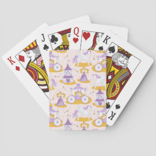 Muster mit Prinzessin Spielkarten