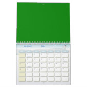 Muster mit rosa Blume Kalender (Feb 2026)