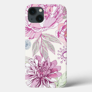 Muster mit rosa Blumen Case-Mate iPhone Hülle