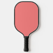 Muster mit rosa Blumen Pickleball Schläger (Rückseite)