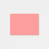 Muster mit rosa Blumen Post-it Klebezettel (Vorderseite)