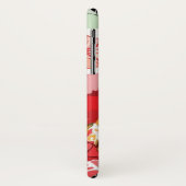 Muster mit roten Blumen Case-Mate iPhone Hülle (Hinten/Links)