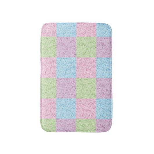 Muster mit Schlangen Badematte (Vorderseite Vertikal)