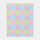 Muster mit Schlangen Fleecedecke (Vorderseite)