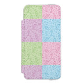 Muster mit Schlangen Incipio iPhone Geldbeutel-Hülle (Folio Vorderseite)