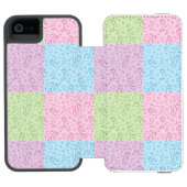 Muster mit Schlangen Incipio iPhone Geldbeutel-Hülle (Folio Geöffnet)