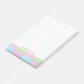 Muster mit Schlangen Post-it Klebezettel (angewinkelt)