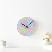 Muster mit Schlangen Runde Wanduhr (Zuhause)