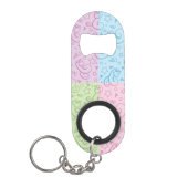 Muster mit Schlangen Schlüsselbund Flaschenöffner (Vorderseite)