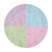 Muster mit Schlangen Schneidebrett (Vorderseite)