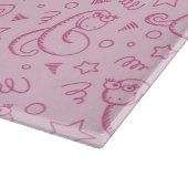 Muster mit Schlangen Schneidebrett (Ecke)