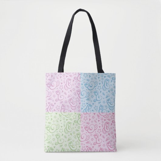 Muster mit Schlangen Tasche (Vorderseite)