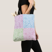 Muster mit Schlangen Tasche (Von Nahem)