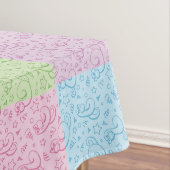 Muster mit Schlangen Tischdecke (Beispiel)