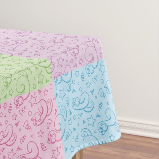 Muster mit Schlangen Tischdecke (Beispiel)