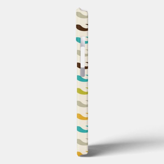 Muster mit Schnurrbart Case-Mate iPhone Hülle (Rückseite / Links)