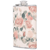 Muster mit schönen Rose /21 Flachmann (Links)