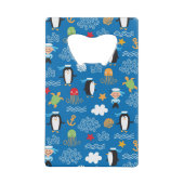 Muster mit Seethema Geldbeutel Flaschenöffner (Vorderseite)