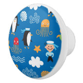 Muster mit Seethema Keramikknauf (Rechts)