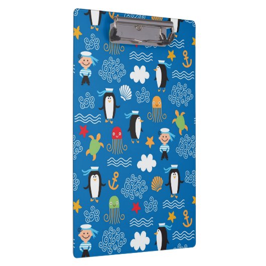 Muster mit Seethema Klemmbrett (Rechts)