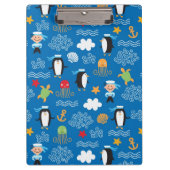 Muster mit Seethema Klemmbrett (Vorderseite)