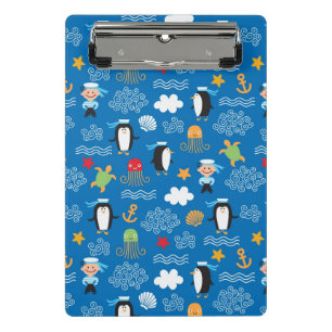 Muster mit Seethema Mini Klemmbrett