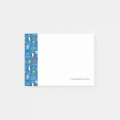 Muster mit Seethema Post-it Klebezettel (Vorderseite)