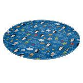 Muster mit Seethema Schneidebrett (Ecke)