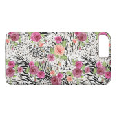 Muster mit Tierdrucken Case-Mate iPhone Hülle (Rückseite (Horizontal))