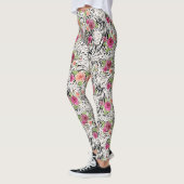 Muster mit Tierdrucken Leggings (Links)