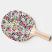 Muster mit Tierdrucken Tischtennis Schläger (Seitenansicht)