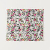 Muster mit Tierdrucken Wandteppich (Vorderseite (Horizontal))