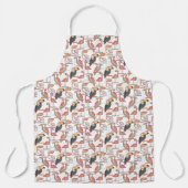 Muster mit tropischen Vögeln Schürze (Vorderseite)